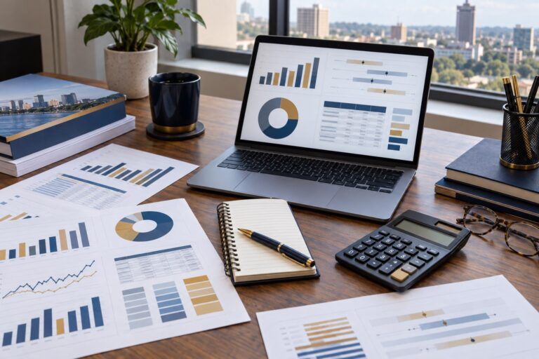 Zambian share-valuation analysis with charts, calculator and financial reports