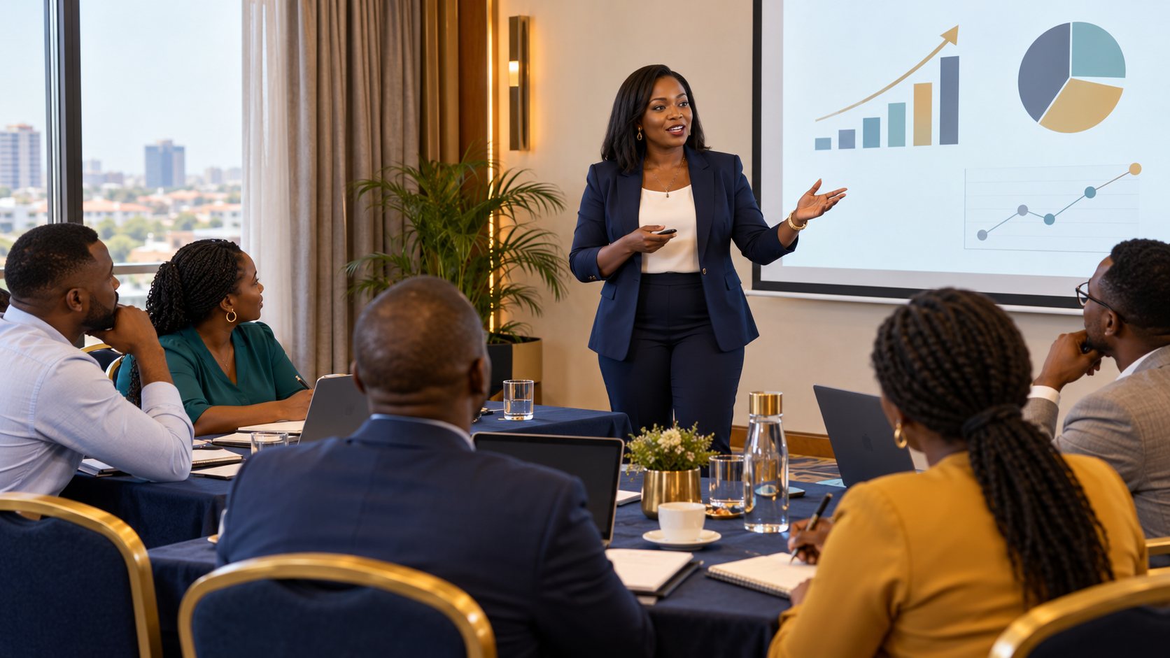 Smart Investor Masterclass 2027 – investment educator leading a practical workshop on shares, unit trusts and Government bonds with Zambian professionals
